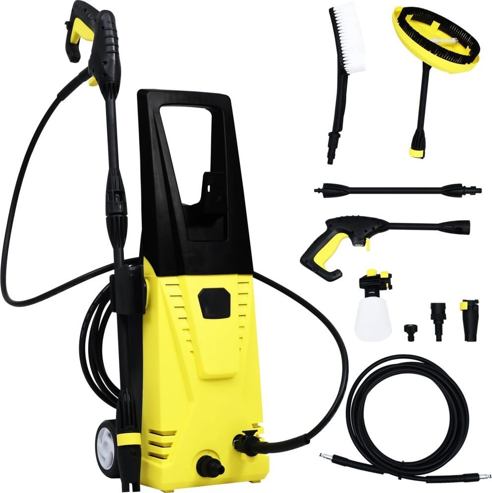 vidaXL Myjka ciśnieniowa 1800W, 135 bar, 390 L/h
